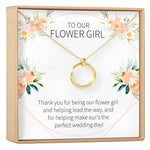 Flower Girl Necklace, Multiple Styles