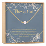 Flower Girl Necklace, Multiple Styles