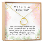 Flower Girl Necklace, Multiple Styles