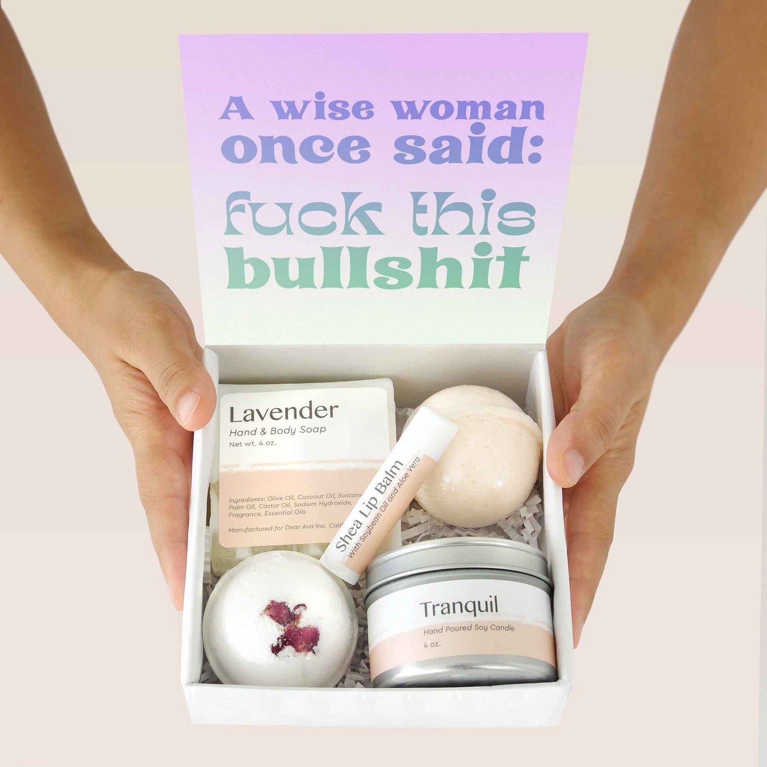 Funny Gift for Her Spa Gift Box