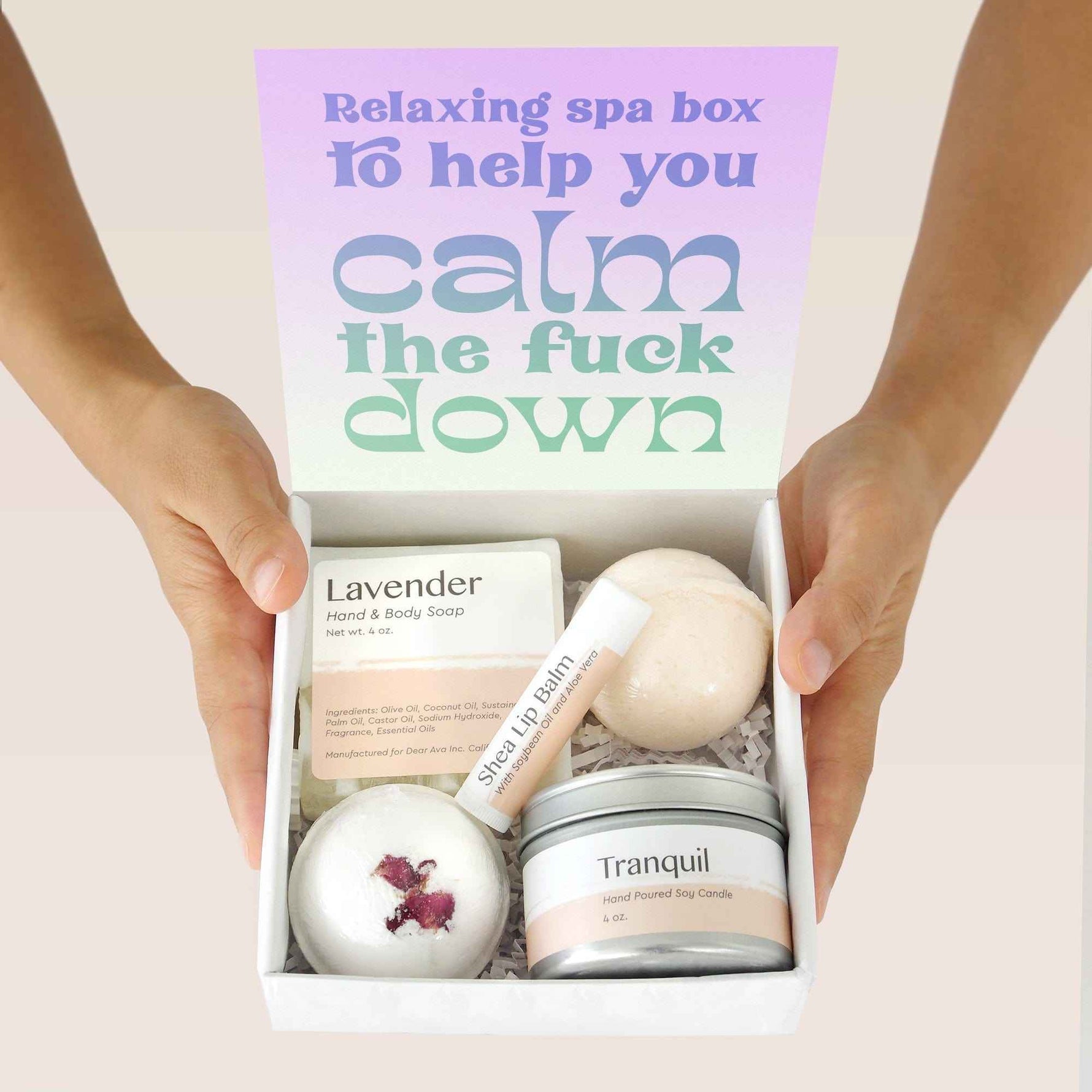 Funny Gift for Her Spa Gift Box