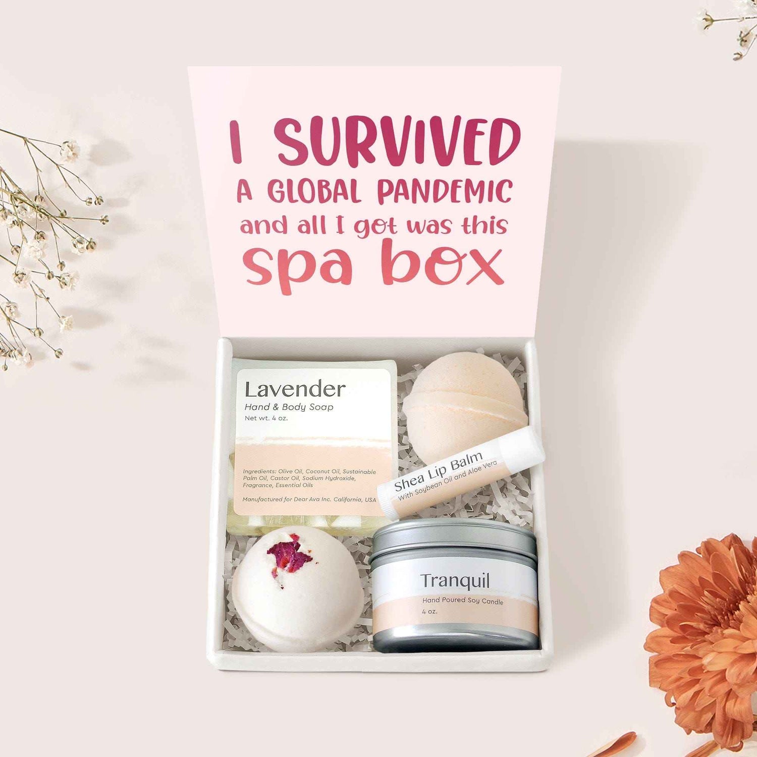 Funny Gift for Her Spa Gift Box