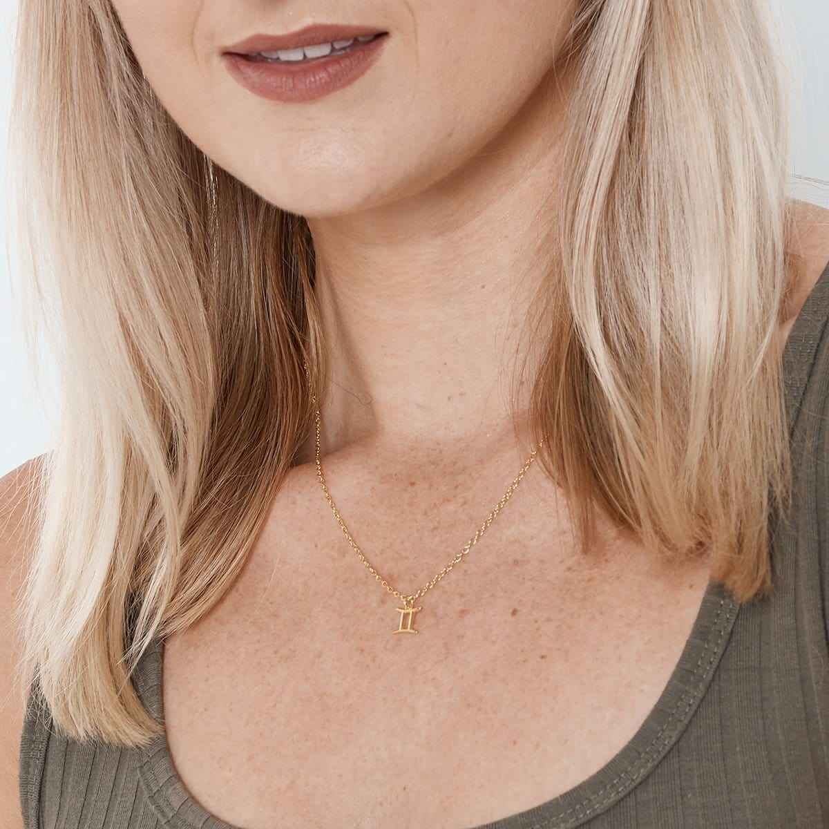 Gemini Zodiac Gift Necklace