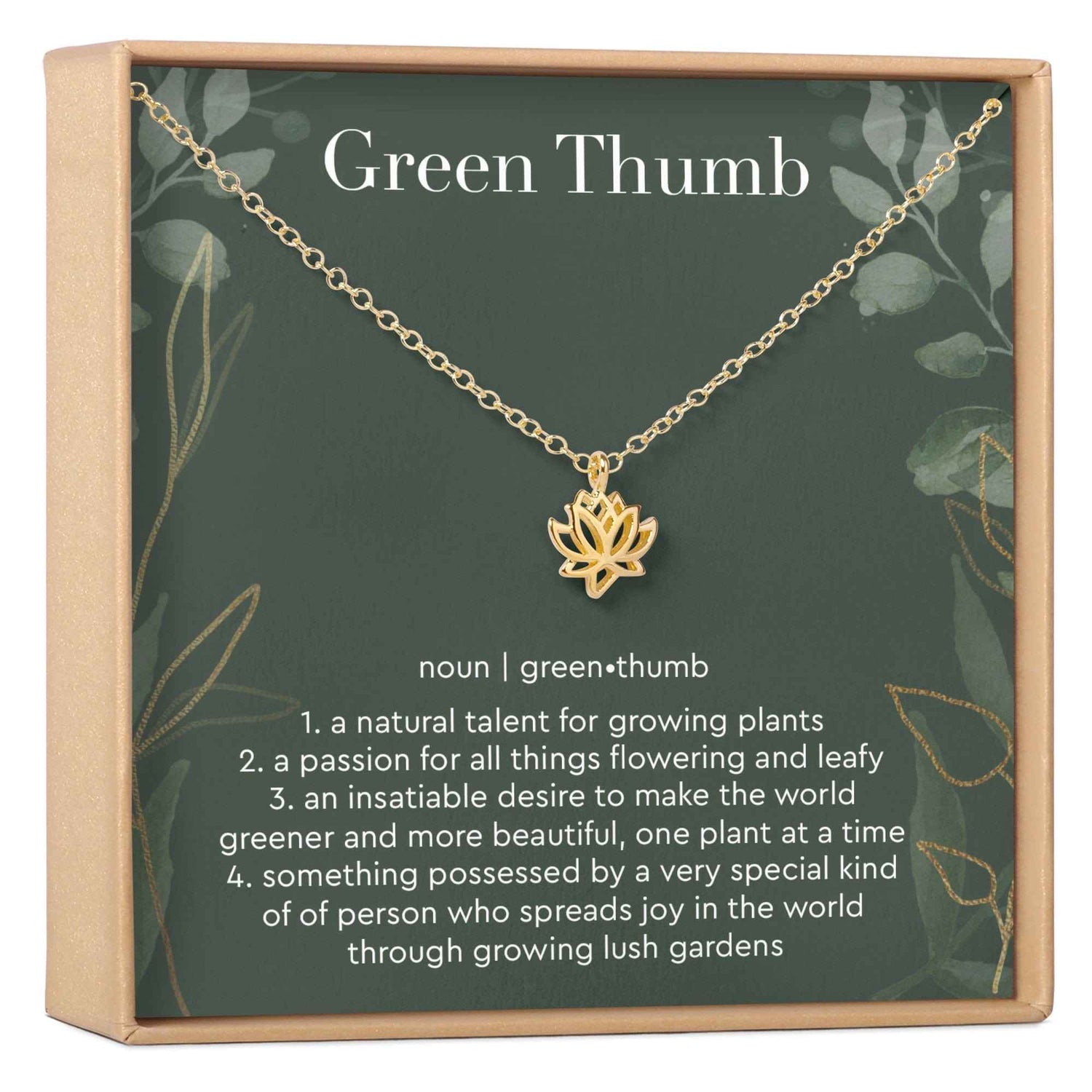 Gift for Gardener Necklace