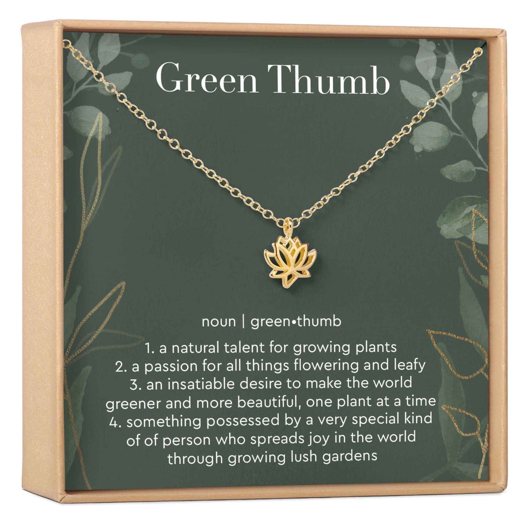 Gift for Gardener Necklace
