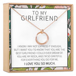 Gift for Girlfriend Necklace