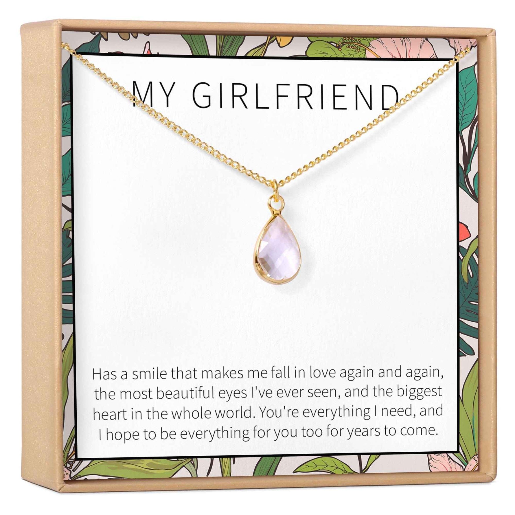 Gift for Girlfriend Necklace