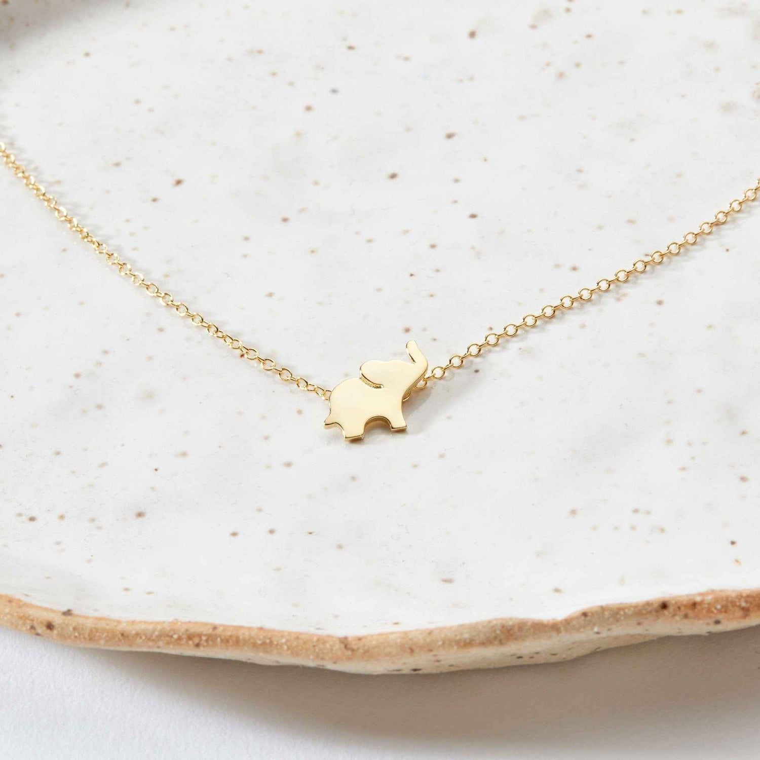 Goddaughter Elephant Necklace