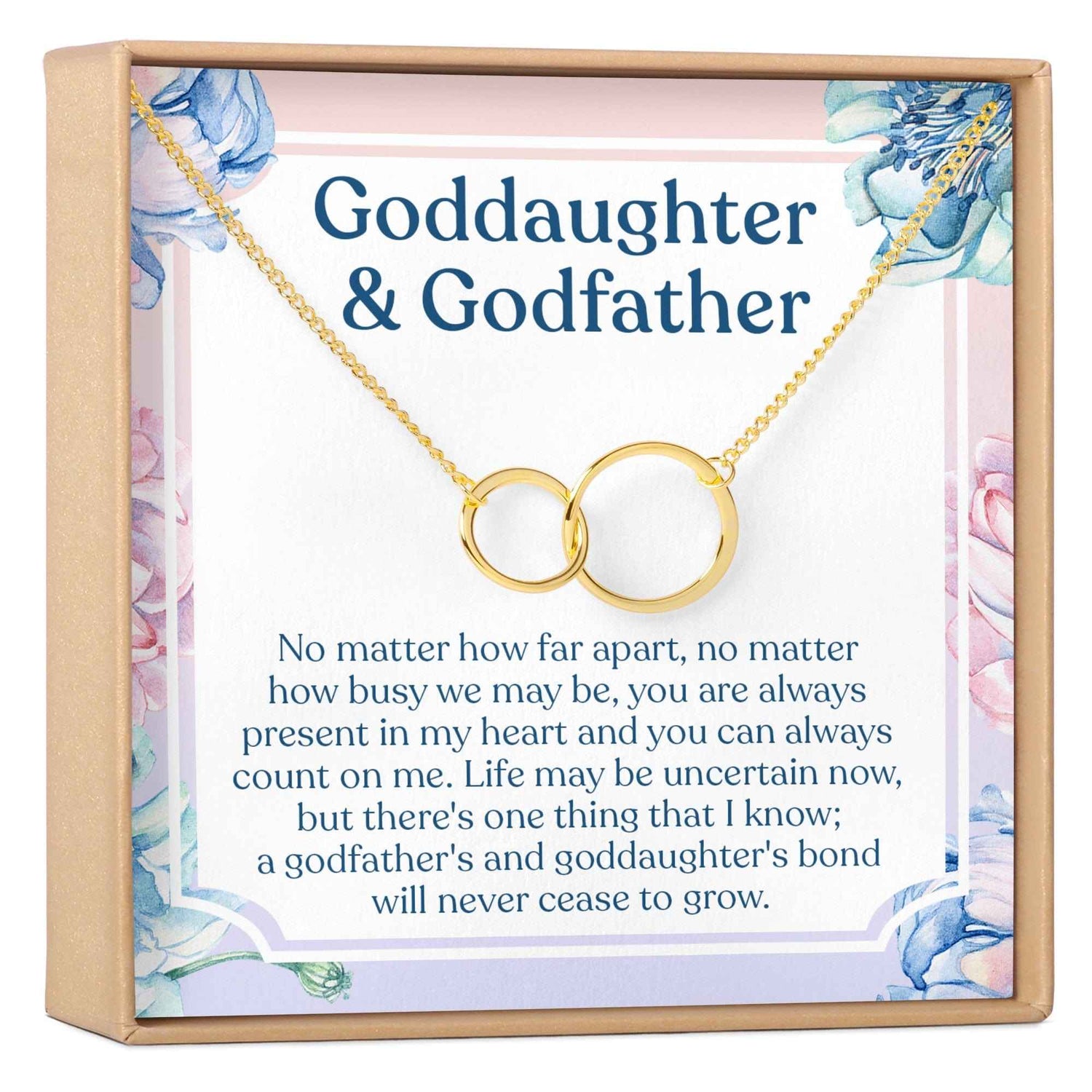 Goddaughter & Godfather Necklace, Multiple Styles Necklace