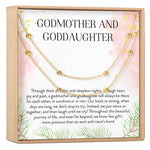 Godmother-Goddaughter Dot  Bracelet Set