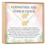 Godmother-Goddaughter Elephant Necklace Set