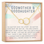 Godmother & Goddaughter Necklace, Multiple Styles Necklace