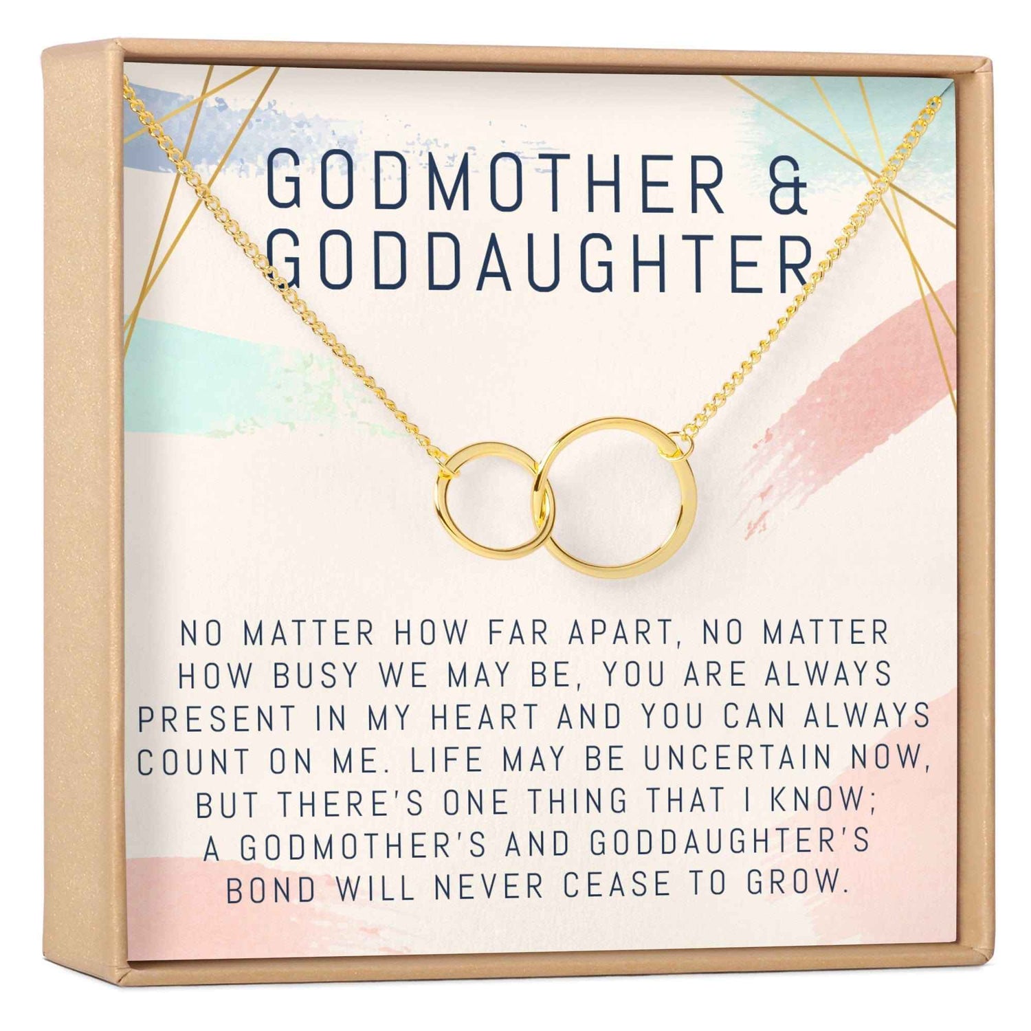 Godmother & Goddaughter Necklace, Multiple Styles Necklace