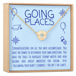 Graduation Compass Necklace