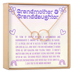 Grandmother & Granddaughter Necklace, Multiple Styles