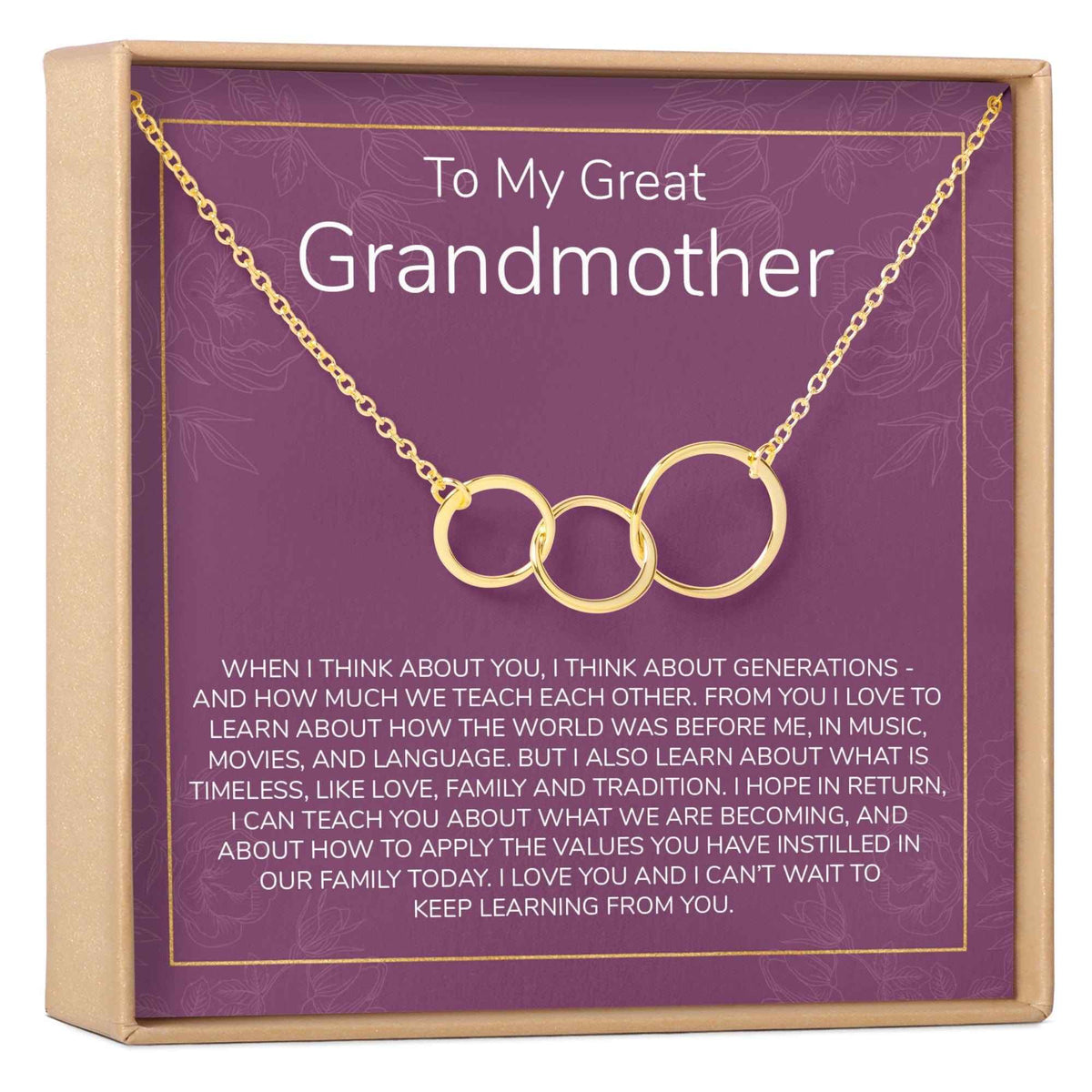 Grandmother Necklace