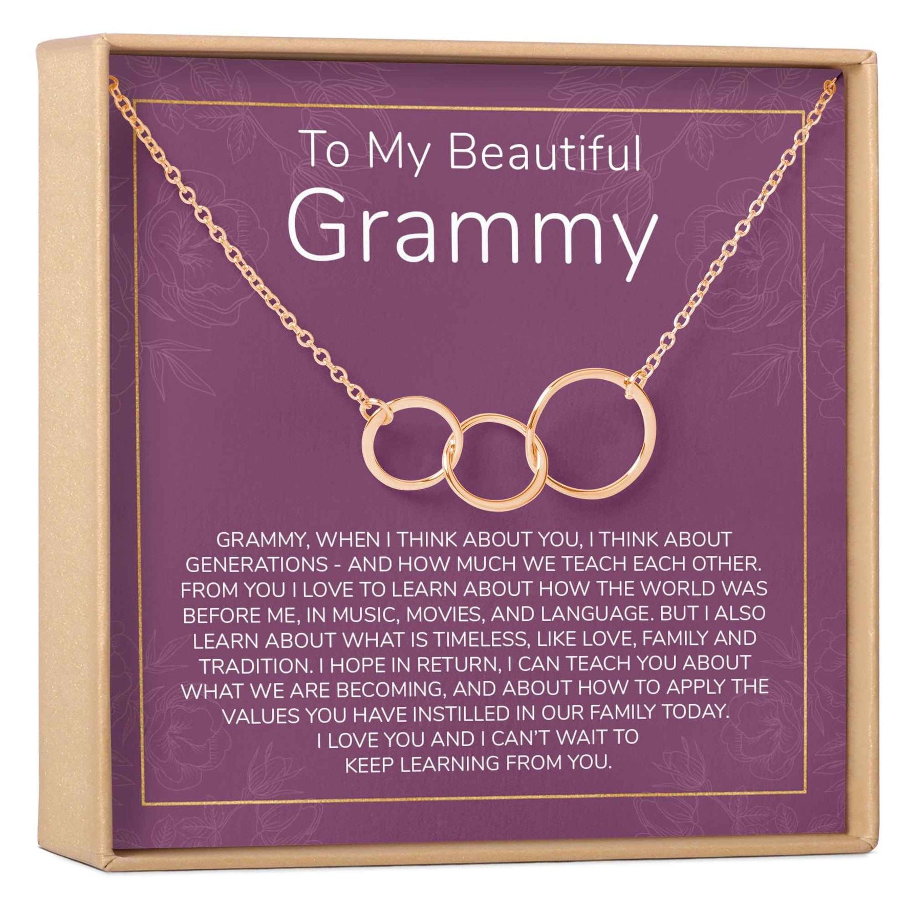 Grandmother Necklace, Multiple Styles