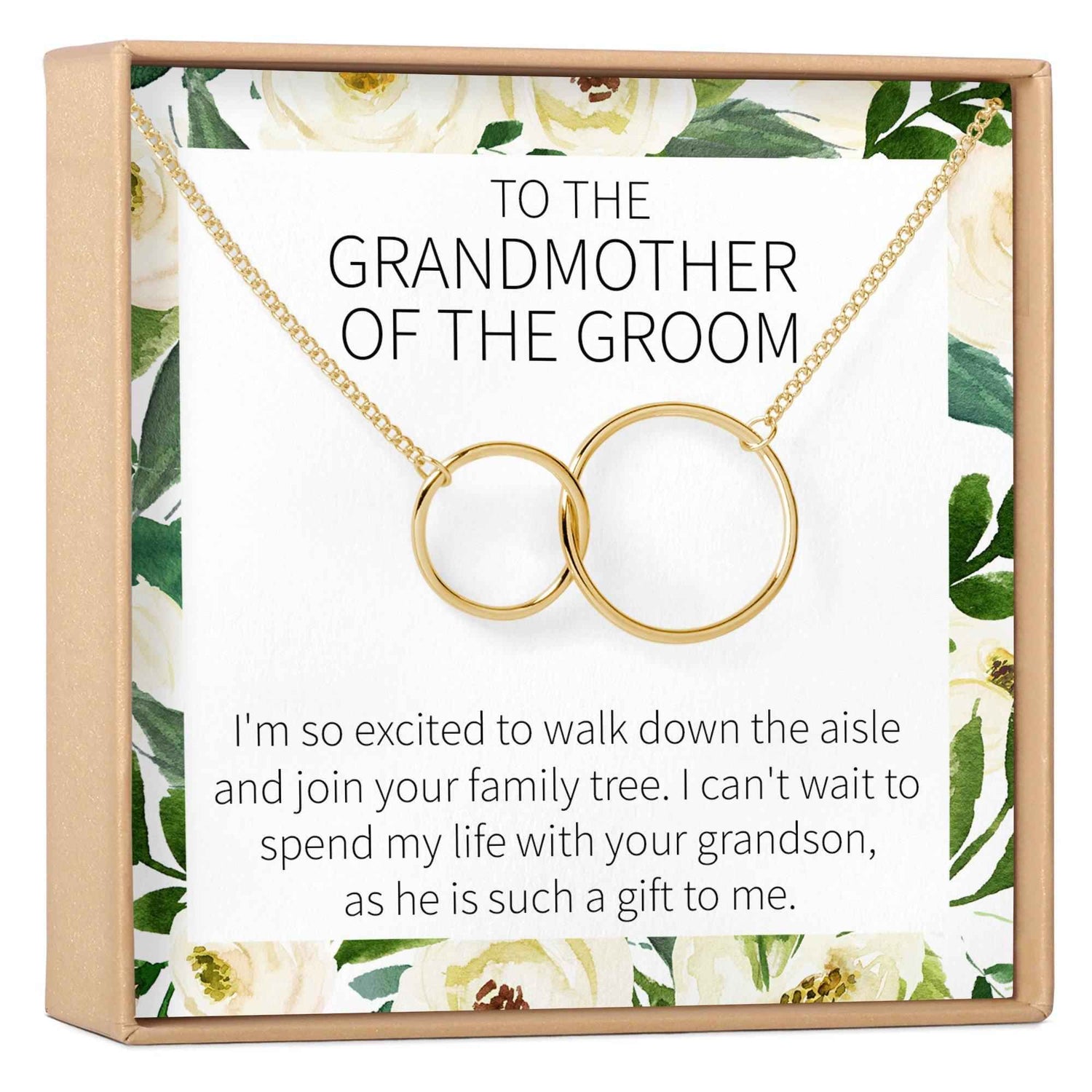 Grandmother of the Groom Necklace