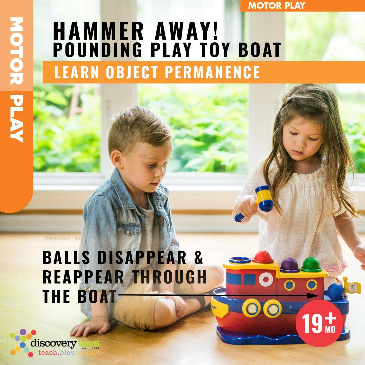 HAMMER AWAY! Banging Bench Toy