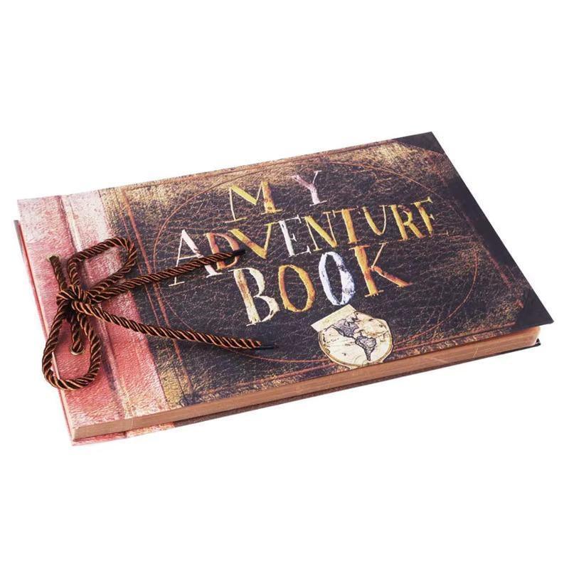 My Adventure Book Scrapbook Album | Vintage Travel Memory Journal