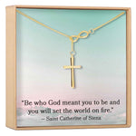 Infinity Cross Necklace
