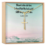 Infinity Cross Necklace
