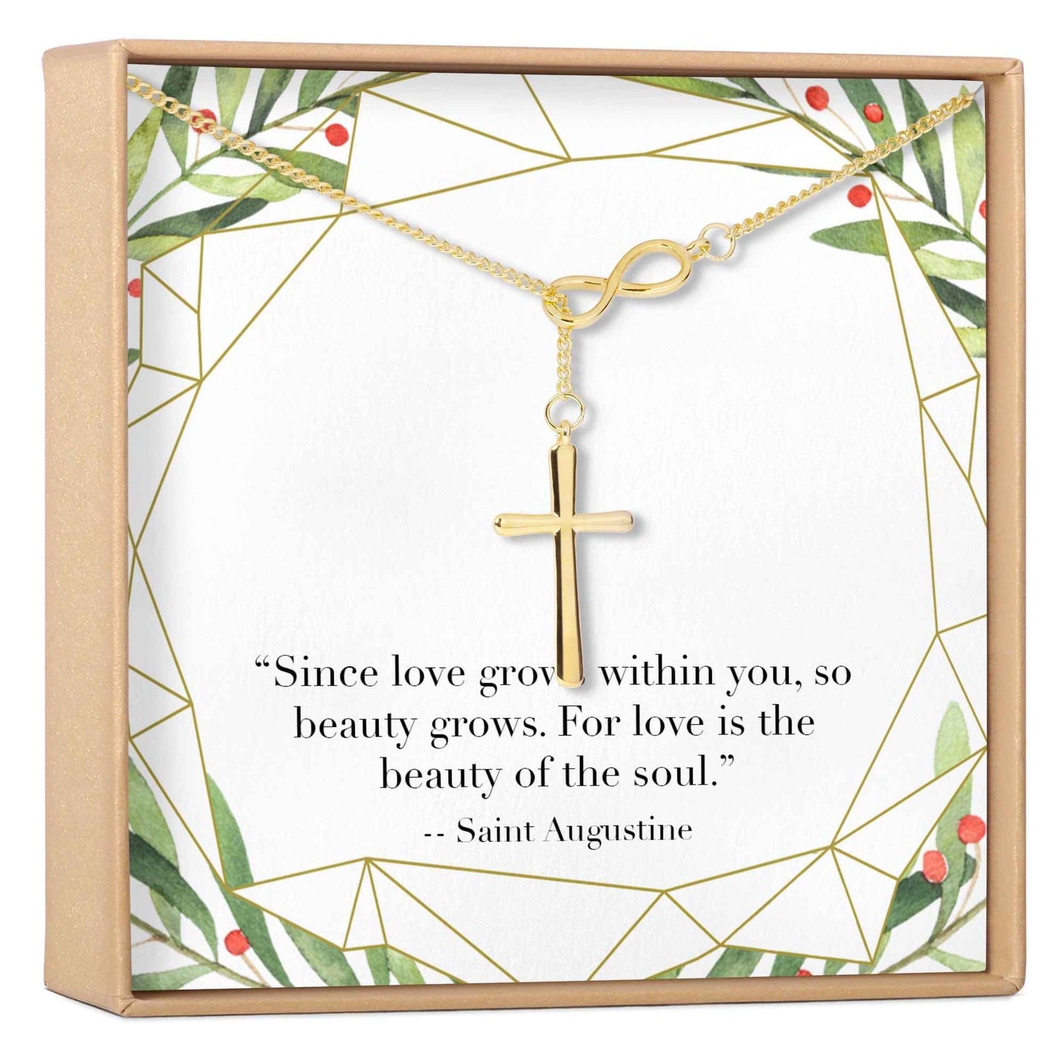 Infinity Cross Necklace