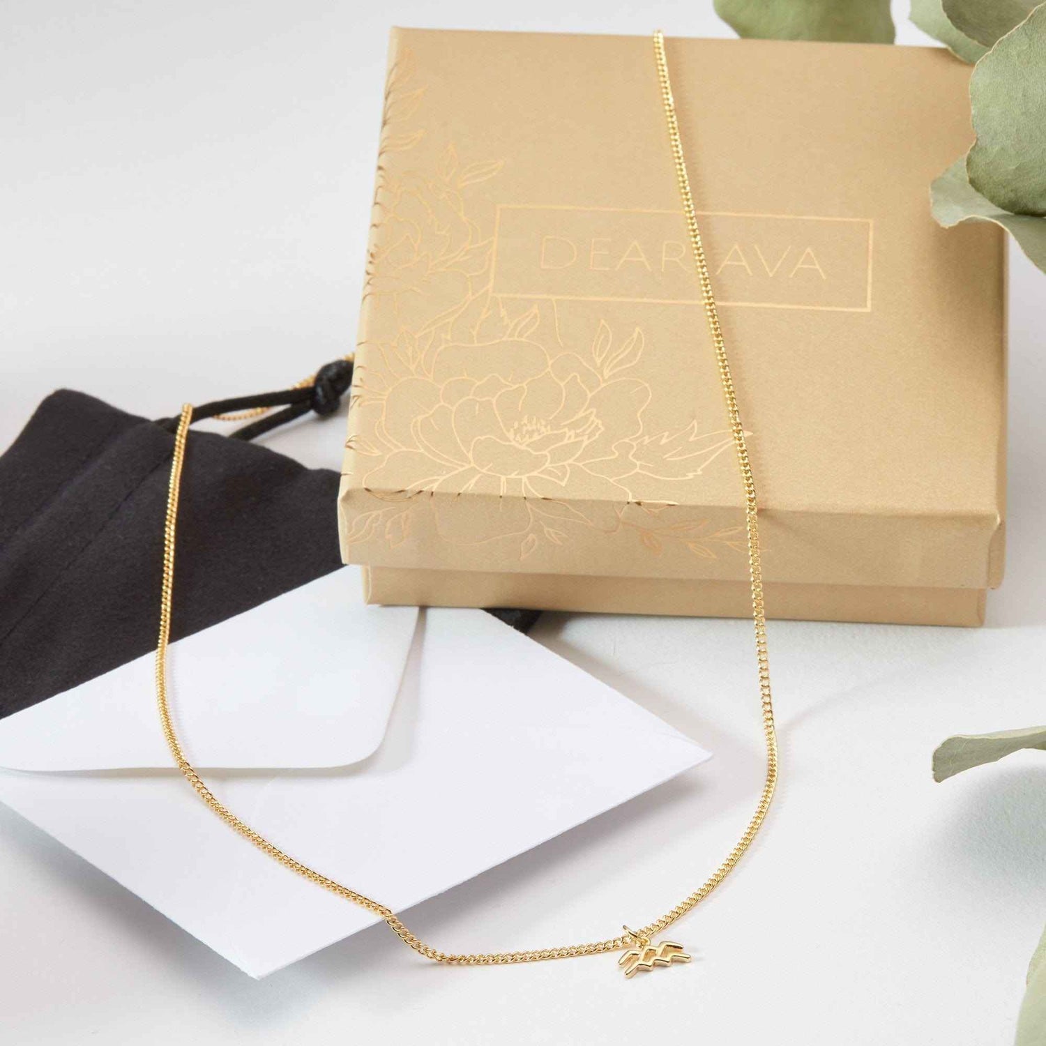 January 23rd Aquarius Necklace