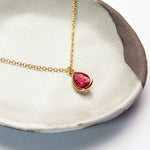 January Birthday Gemstone Necklace