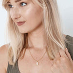 June Birthstone / Alexandrite Crystal Charm Neclace