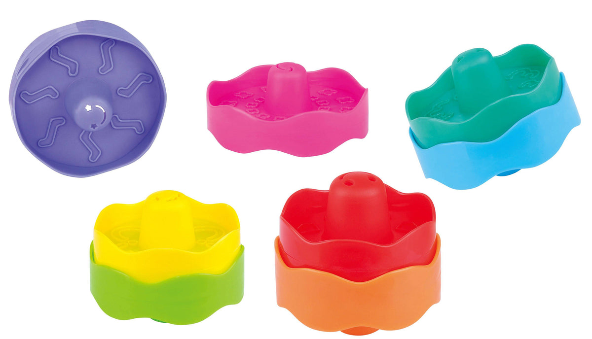 STACK & SPIN Spinning Tops Educational Toy - Additional Product View 7