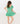 Kelly Green S/S Twirl Leotard