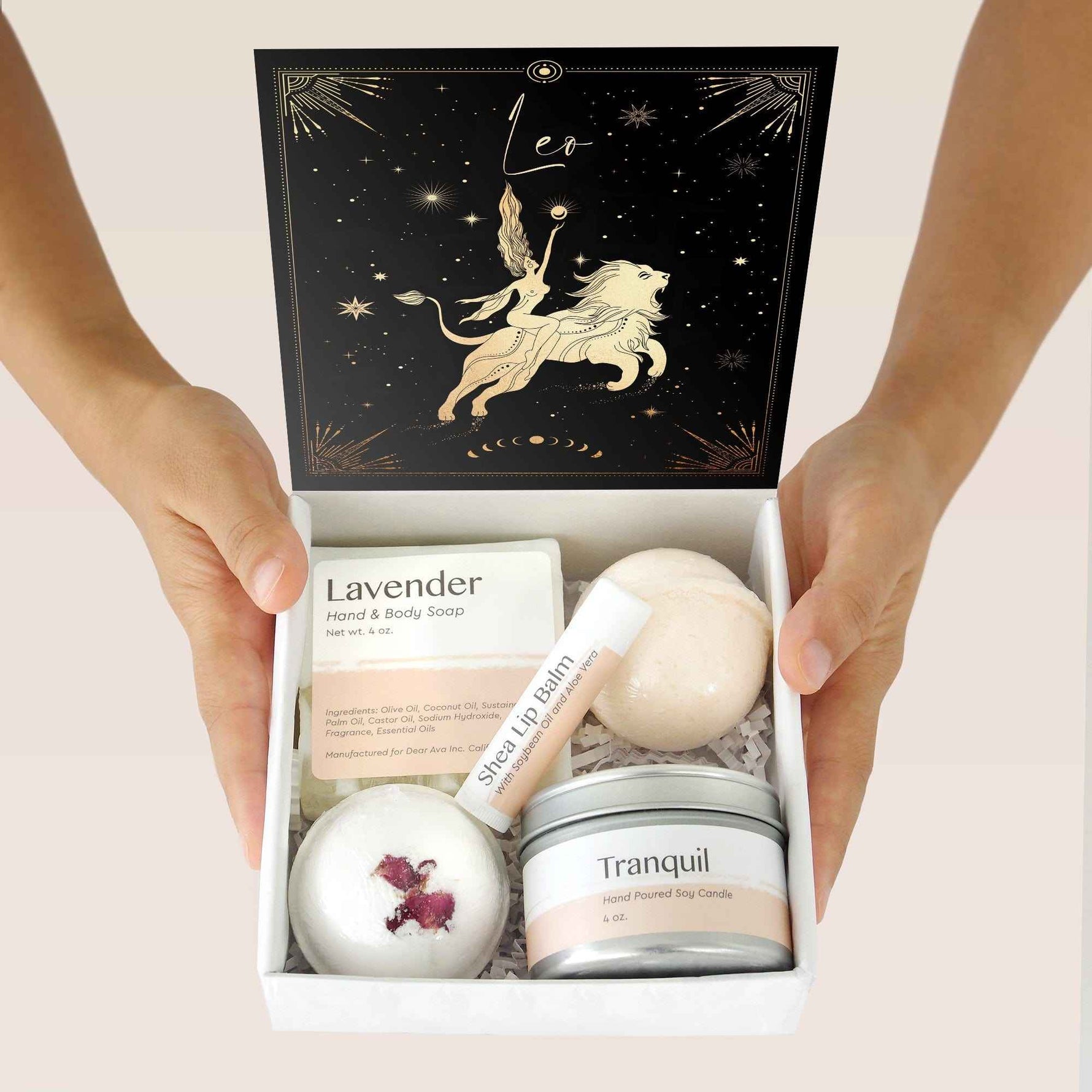 Leo Deity Zodiac Gift Box Set