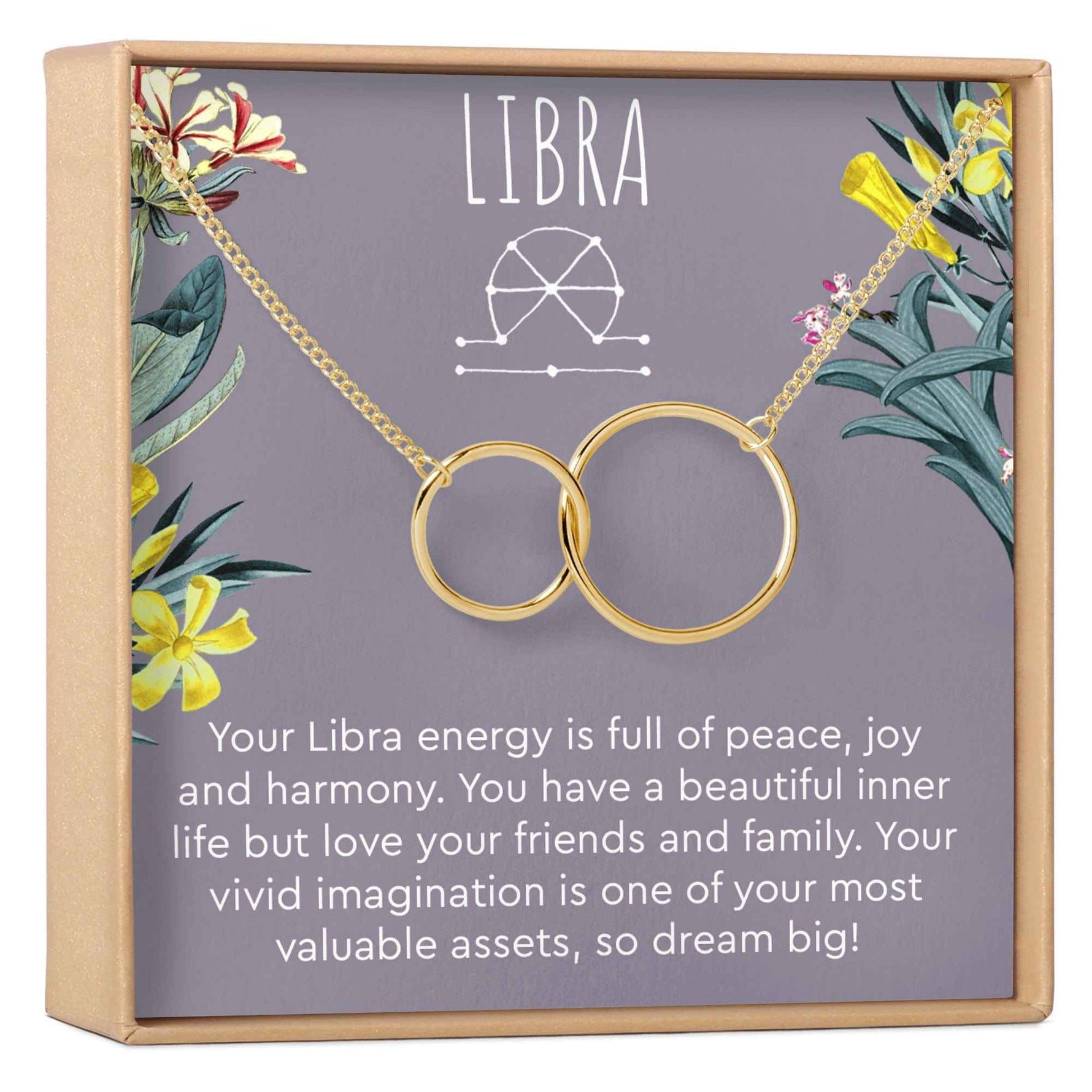 Libra Zodiac Gift Necklace