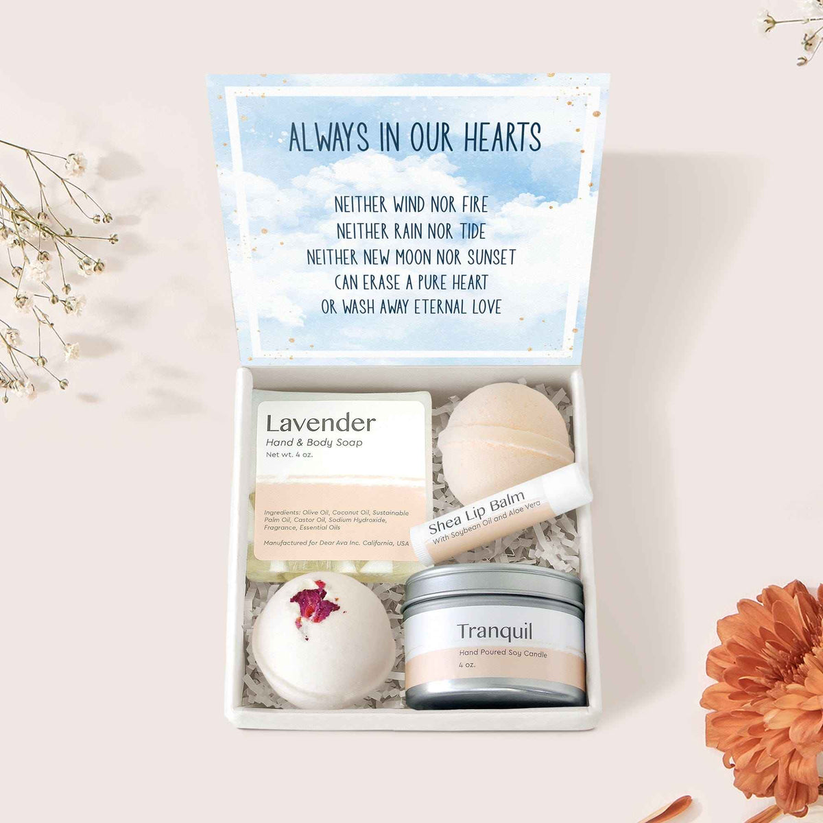Loss of Child Pearl Necklace Gift Box Set