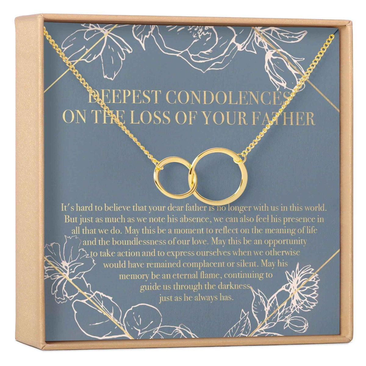 Loss of Father Necklace, Multiple Styles Necklace