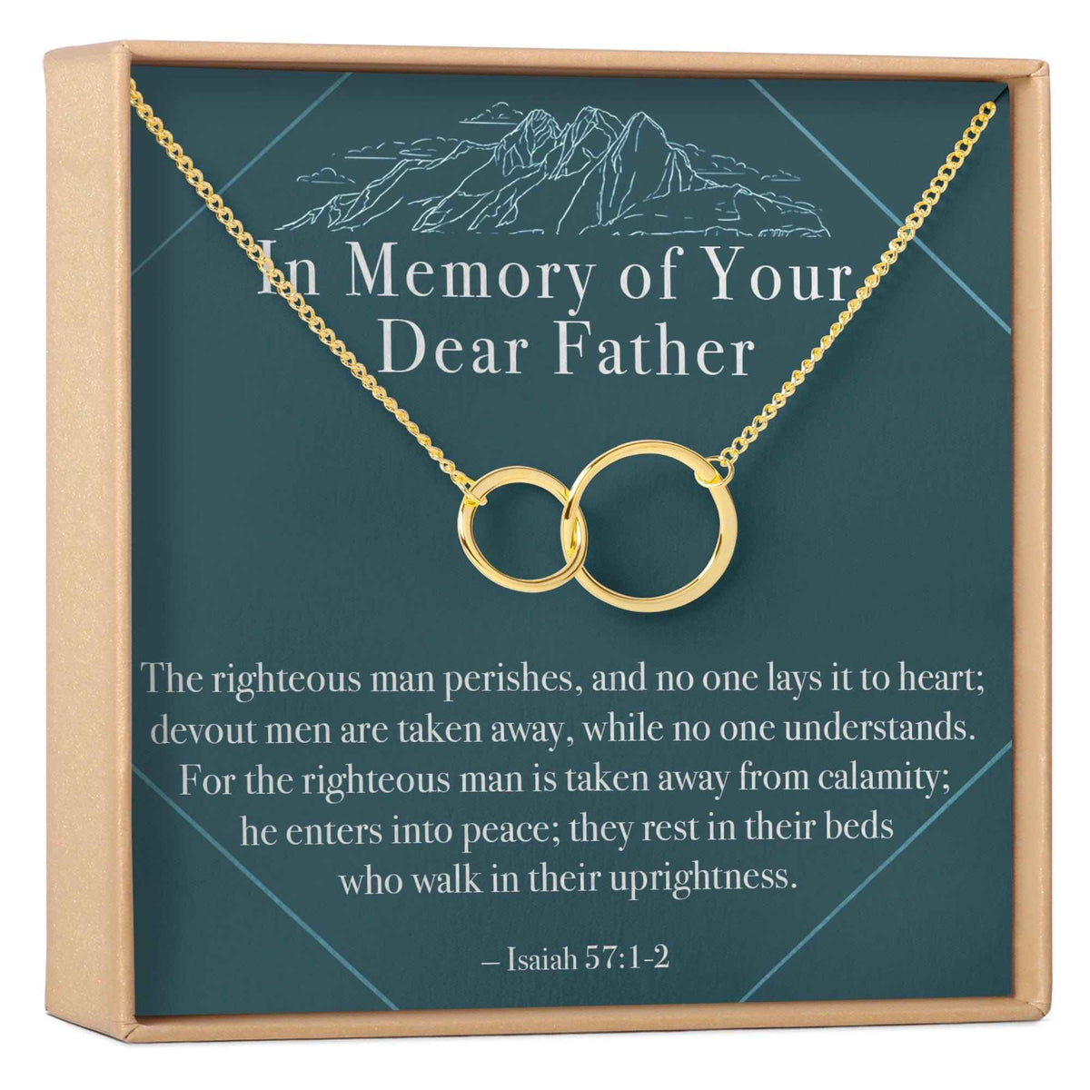 Loss of Father Necklace, Multiple Styles Necklace