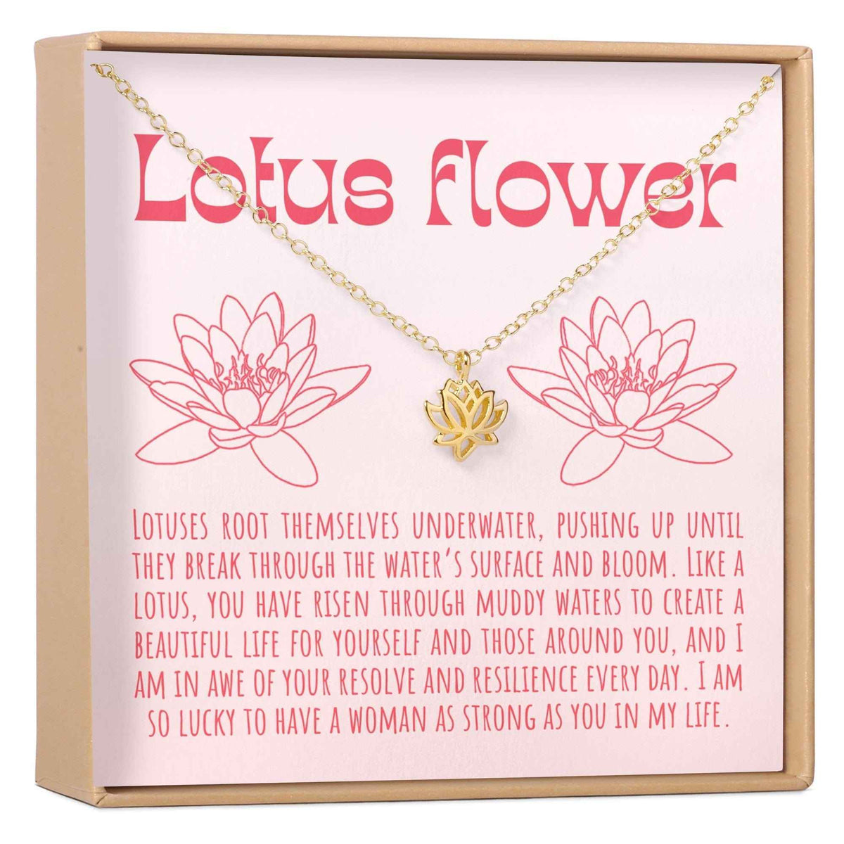 Lotus Necklace