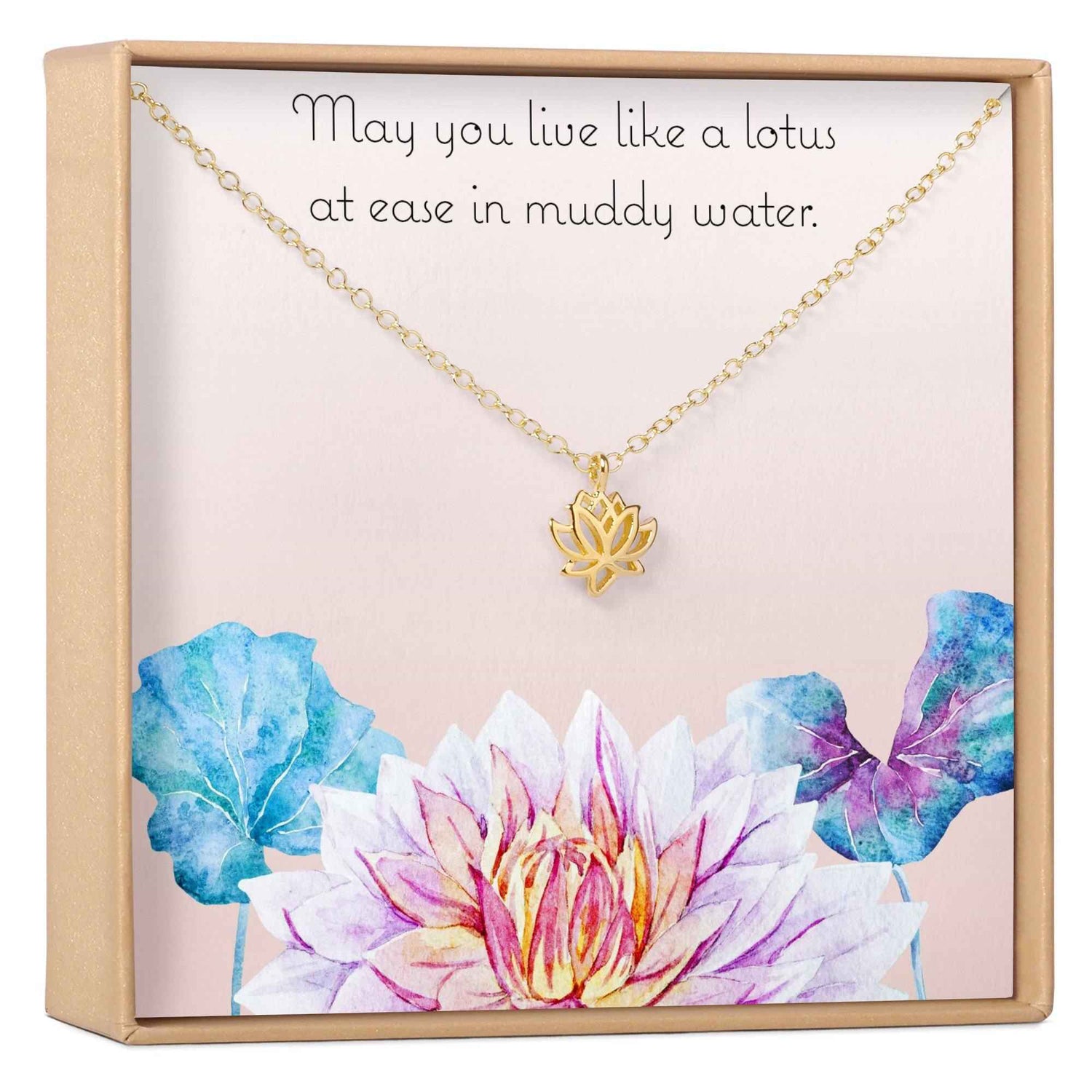Lotus Necklace