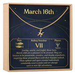 March 16th Pisces Necklace