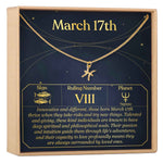 March 17th Pisces Necklace