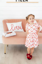 Lovebug 3/4 Sleeve Ruffle Twirl Dress - Image 10