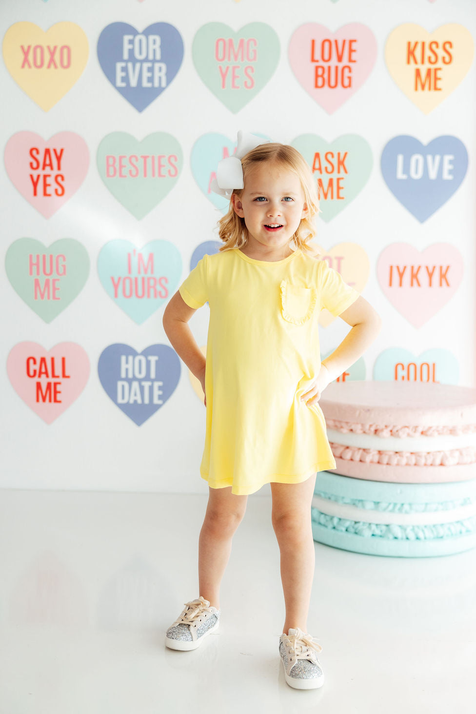 Yellow T-Shirt Dress - Image 6