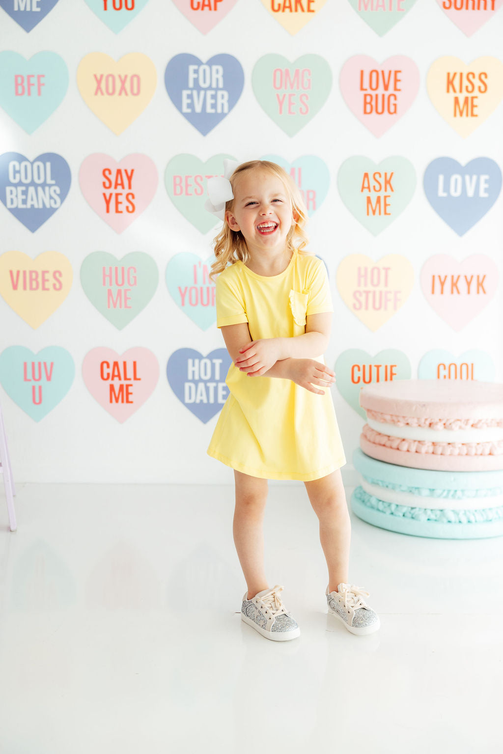 Yellow T-Shirt Dress - Image 8