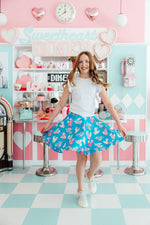 Let the Good Times Roll Ruffle Twirl Skort