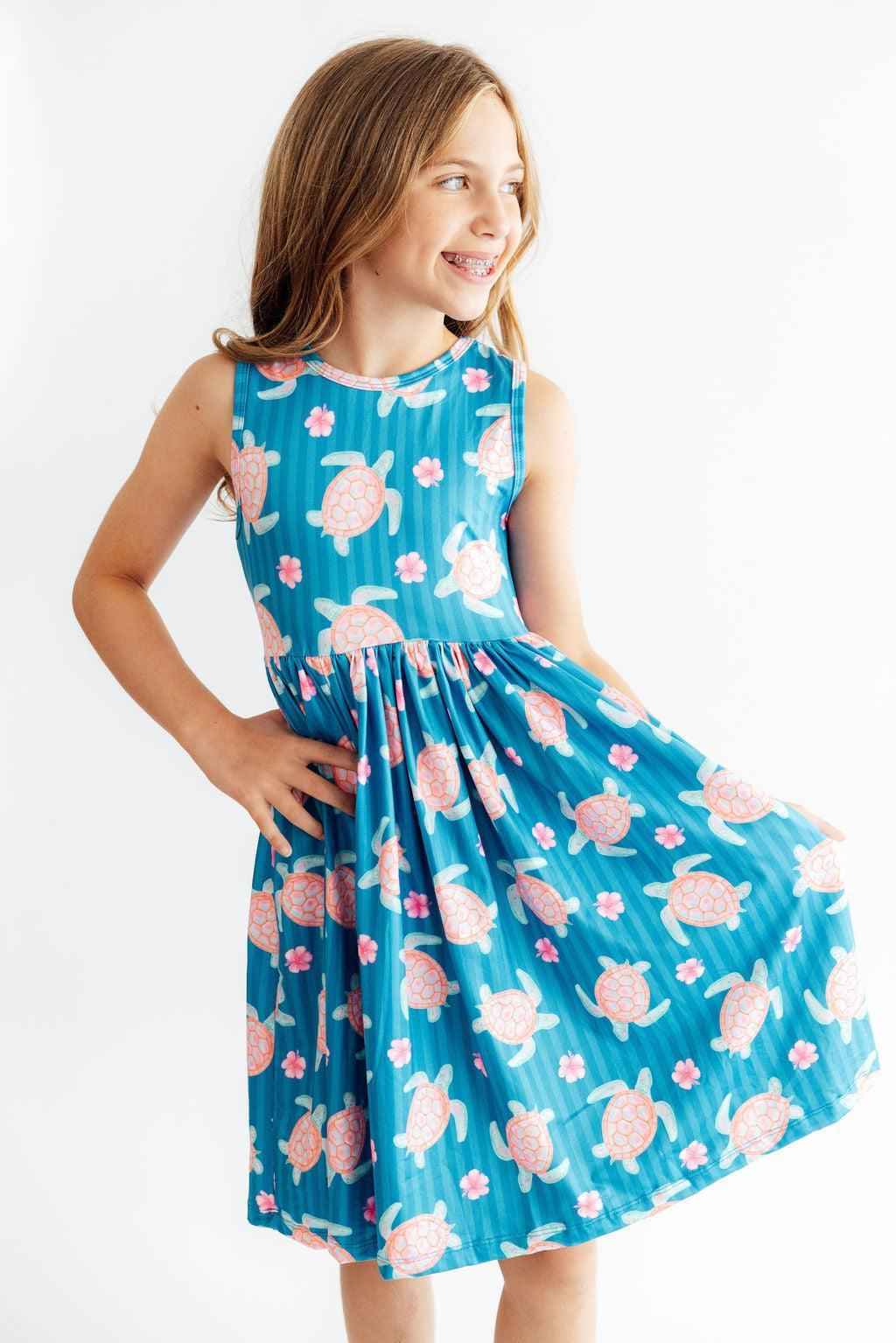 Turtley Adorable Tank Twirl Dress
