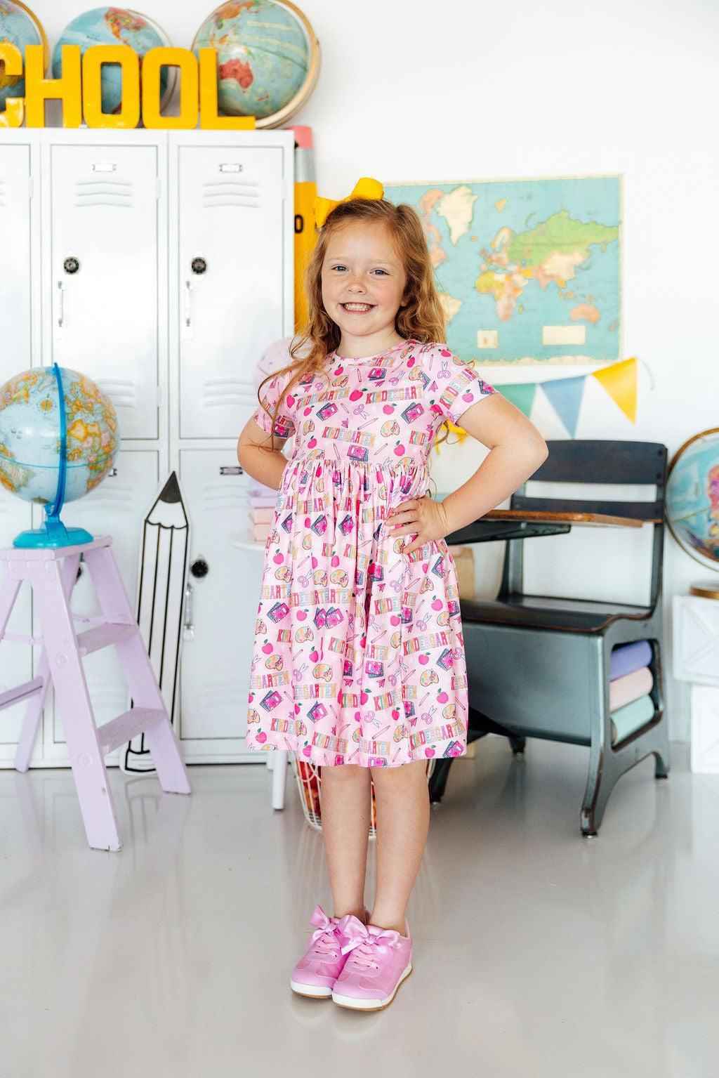 Kindergarten S/S Pocket Twirl Dress