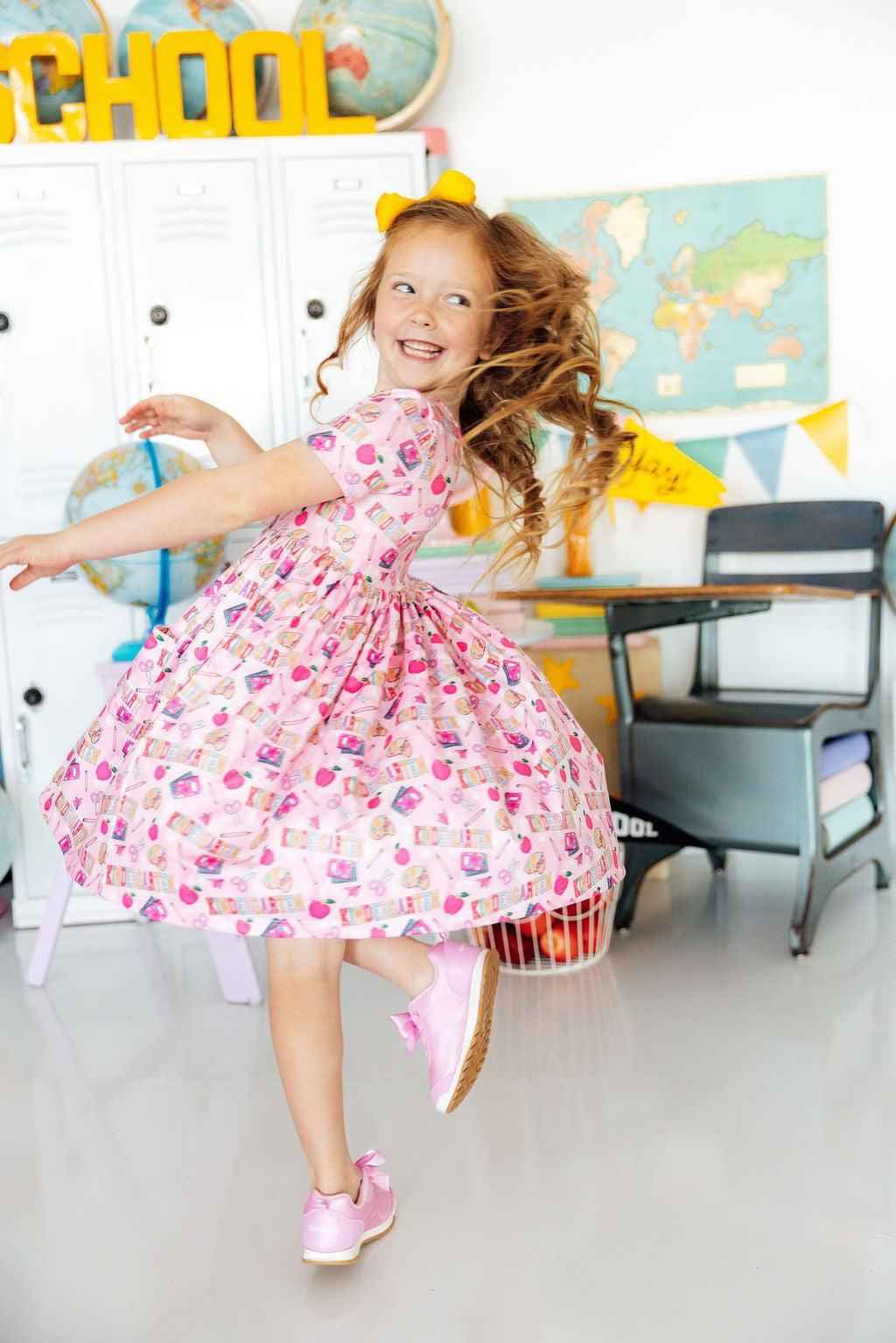 Kindergarten S/S Pocket Twirl Dress