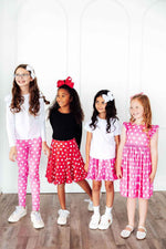 Pink Polka Dots Leggings