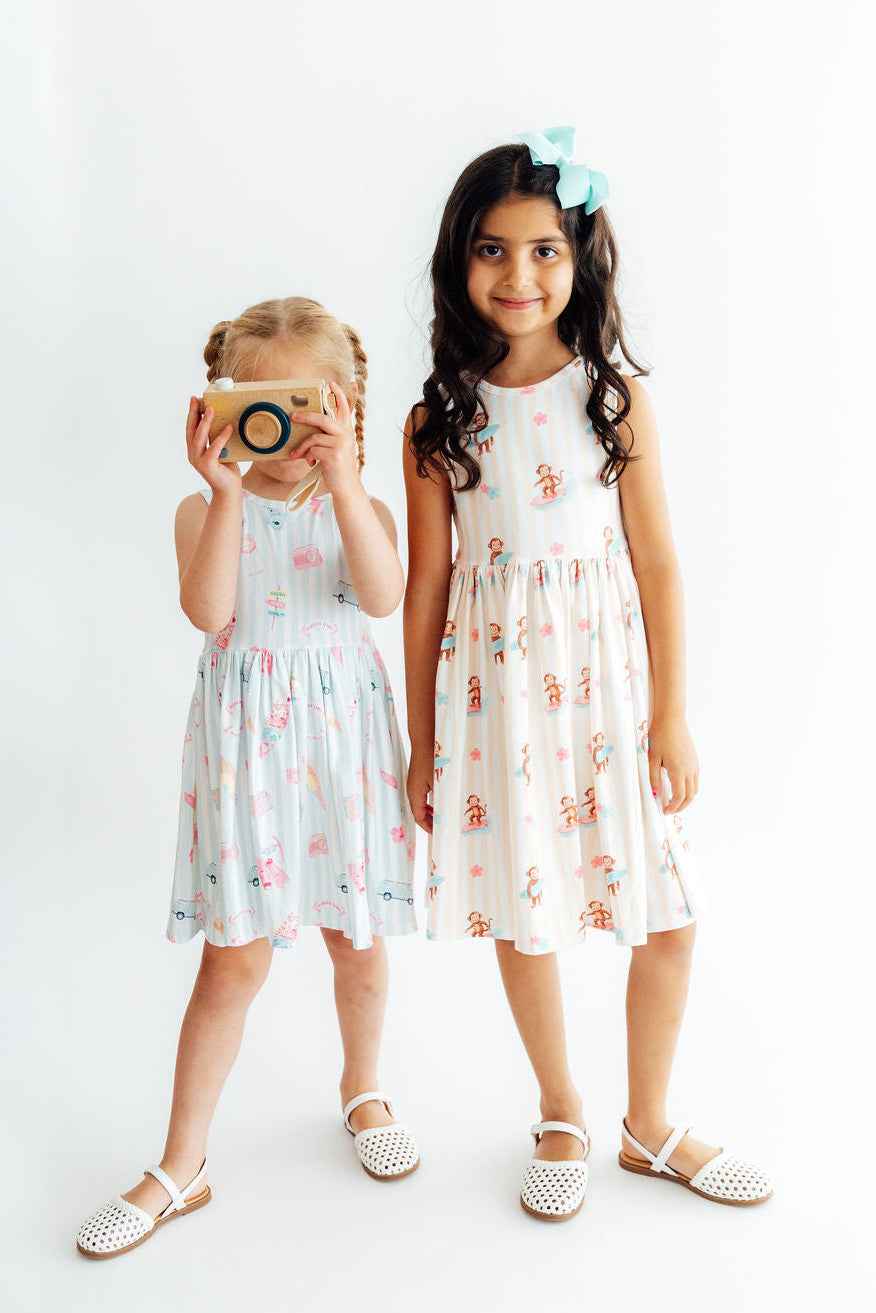 Malibu Girl Tank Twirl Dress